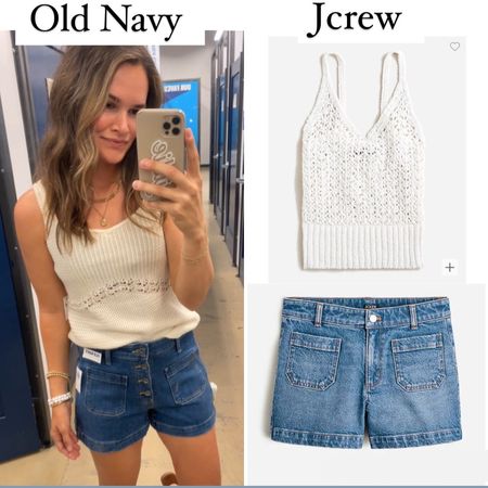 Like and comment “OLD NAVY SHORTS” to get all links sent directly to your messages. These shorts give me Jcrew vibes but on sale for $19, great quality and available in 3 washes ✨ 
.
#oldnavy #oldnavystyle #denimshorts #casualstyle #summerstyle #summeroutfit 

#LTKStyleTip #LTKSaleAlert #LTKFindsUnder50