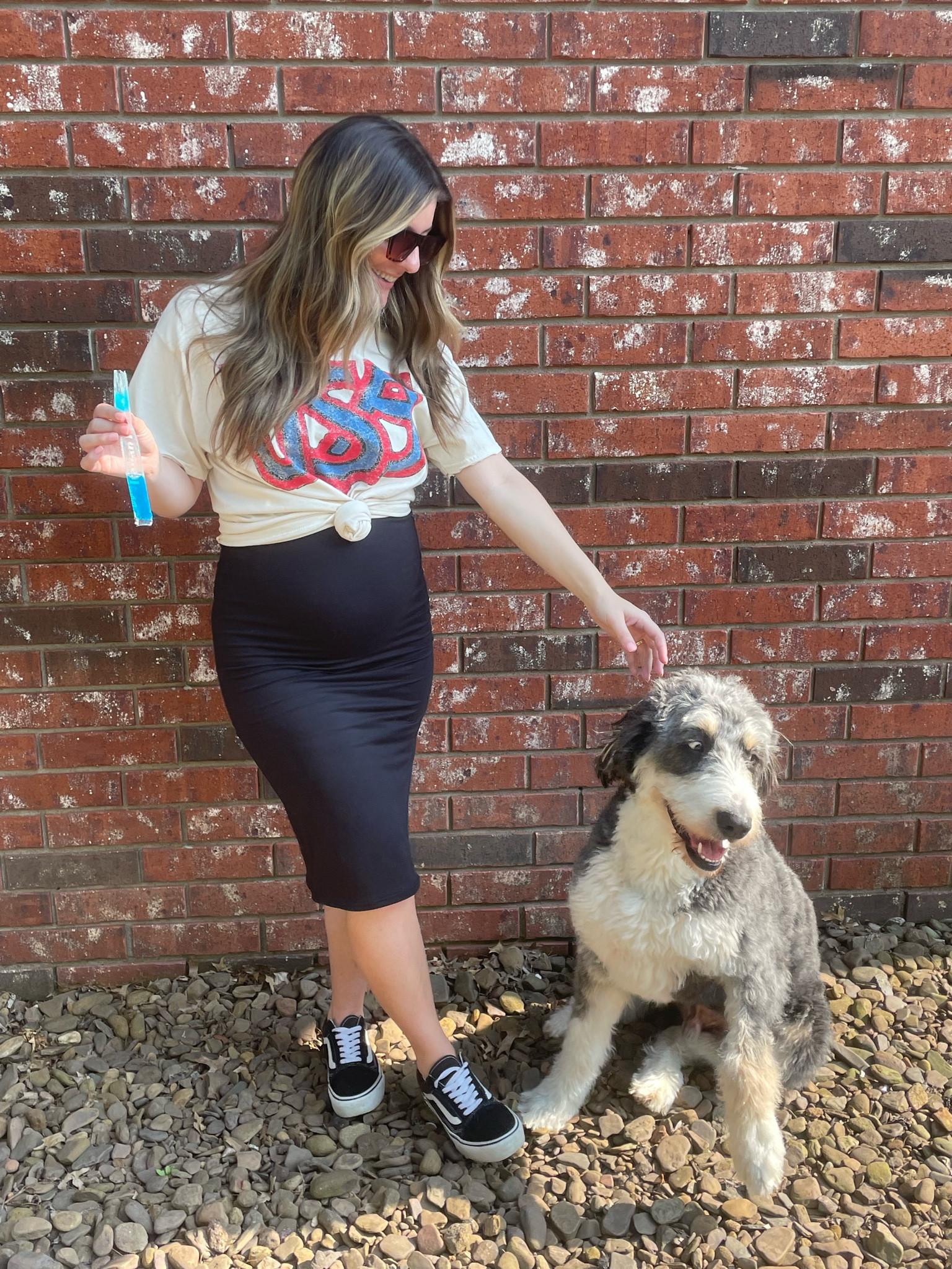 Memorial Day, Fourth of July, 4th of July looks. 
S in skirt 
Maternity

#LTKbaby #LTKbump 

#LTKSeasonal