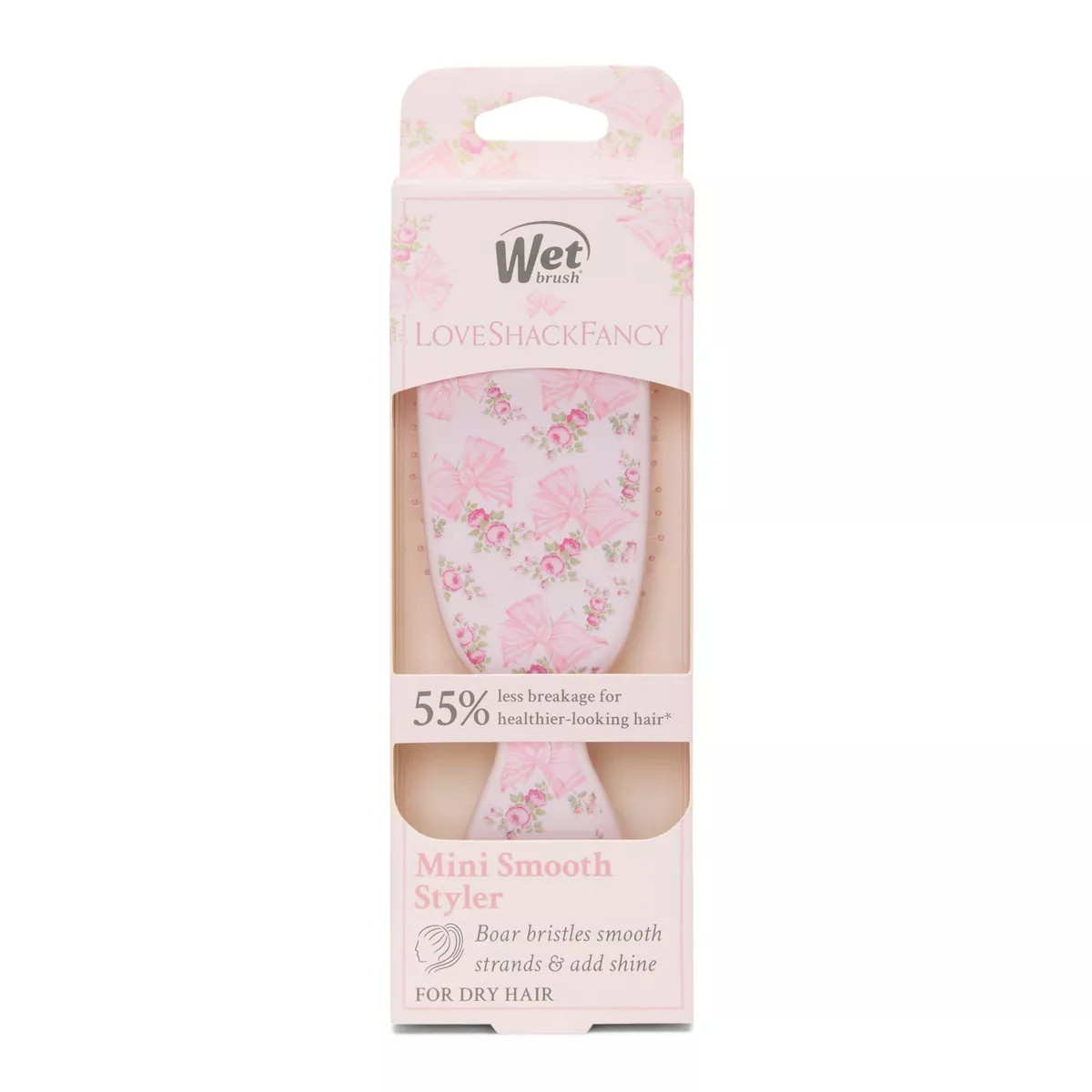 Wet Brush x LoveShackFancy Mini Shine Detangling Hair Brush | Target