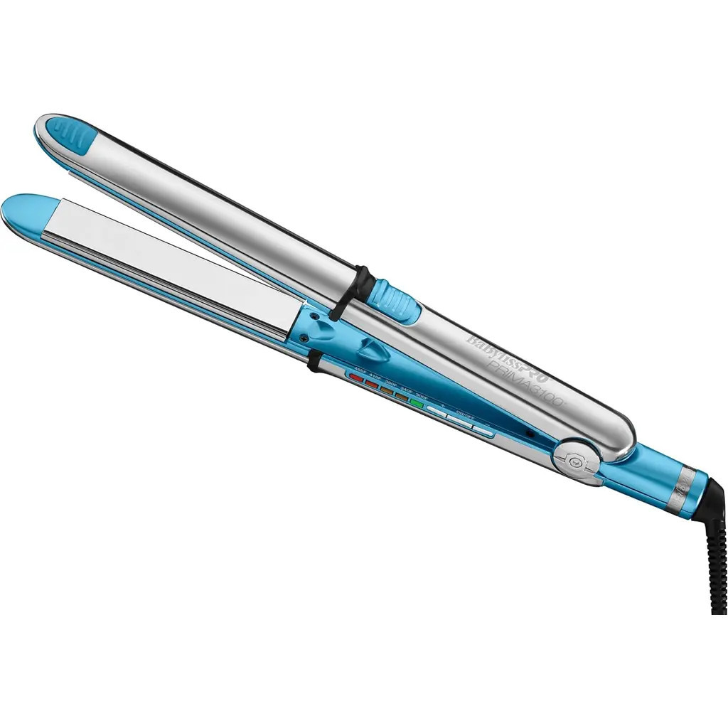 BaBylissPRO Nano Titanium Prima3100® 1" Ionic Straightener in Blue at Nordstrom | Nordstrom