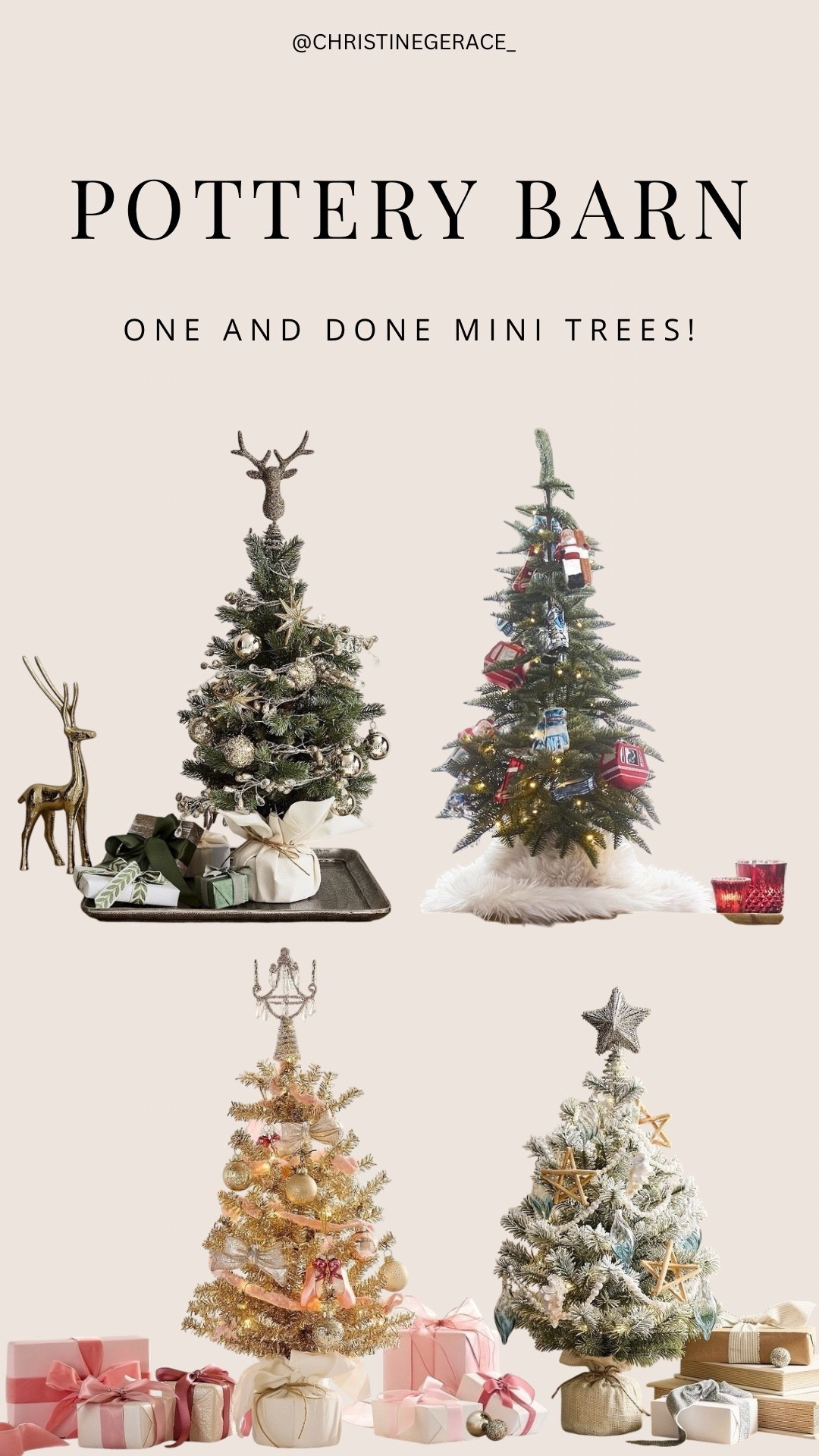 Adorable mini Christmas trees !! Everything included (lights, ornaments & topper !!)

#LTKStyleTip #LTKSeasonal #LTKHoliday