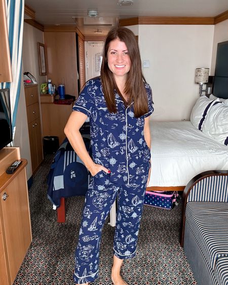 The softest pajamas! And perfect for a vacation or cruise! Tons of colors and print options! In a small!

#LTKStyleTip #LTKOver40 #LTKFindsUnder50