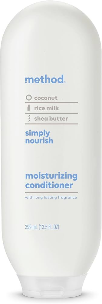 Method Moisturizing Conditioner, Simply Nourish with Shea Butter, Coconut, and Rice Milk Scent No... | Amazon (US)