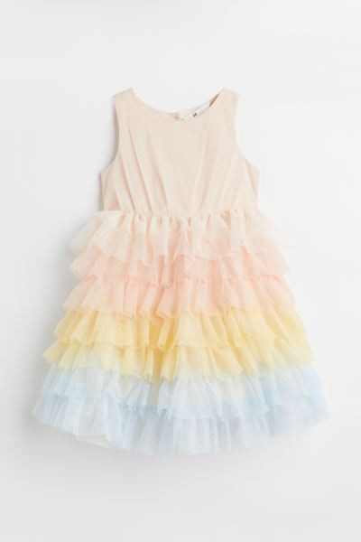 Flounced Tulle Dress | H&M (US + CA)