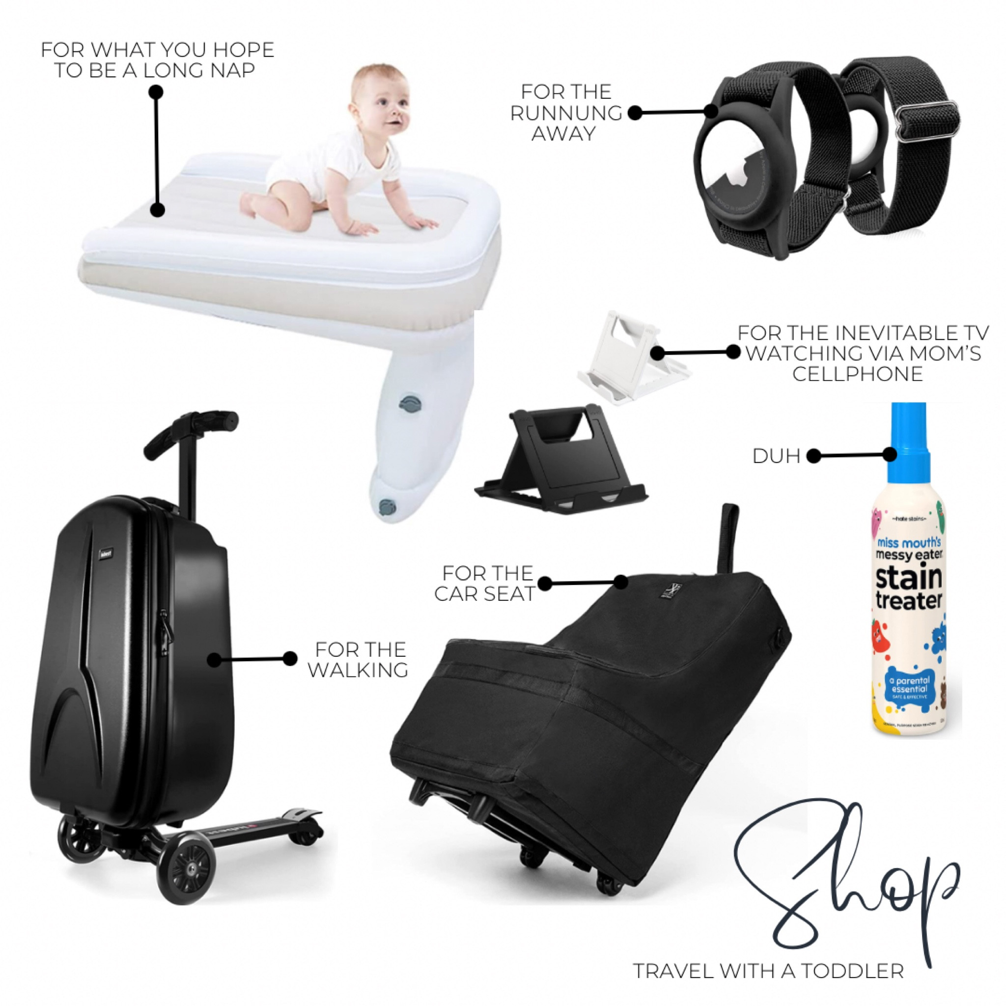 Travel is exhausting, traveling with a toddler is exhausting’s big brother. But these items can make your travel with your toddler so much smoother and more comfortable. Happy toddler happy Mama!

#LTKitbag #LTKtravel #LTKFind
