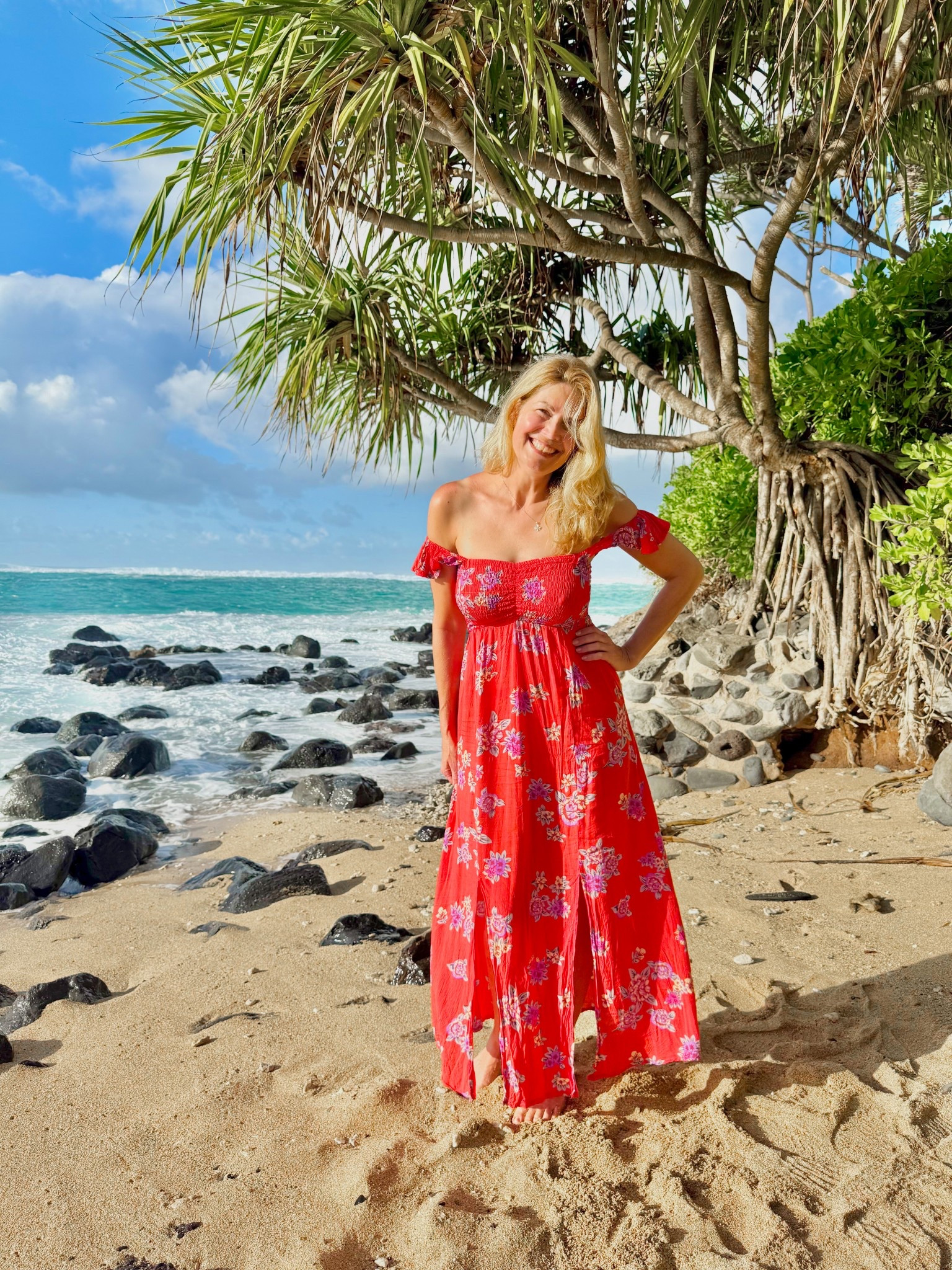 This might be the perfect Hawaiian dress. 🌺 I actually have this dress in a few different colors. It’s made of a really light packable material that is perfect for vacations and traveling.  

#LTKTravel #LTKOver40 #LTKFestival