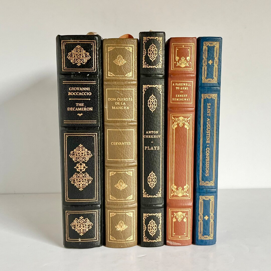 Franklin Library Classics -Quarter Leather -Vintage -Limited Edition -Illustrated | Etsy (AU)