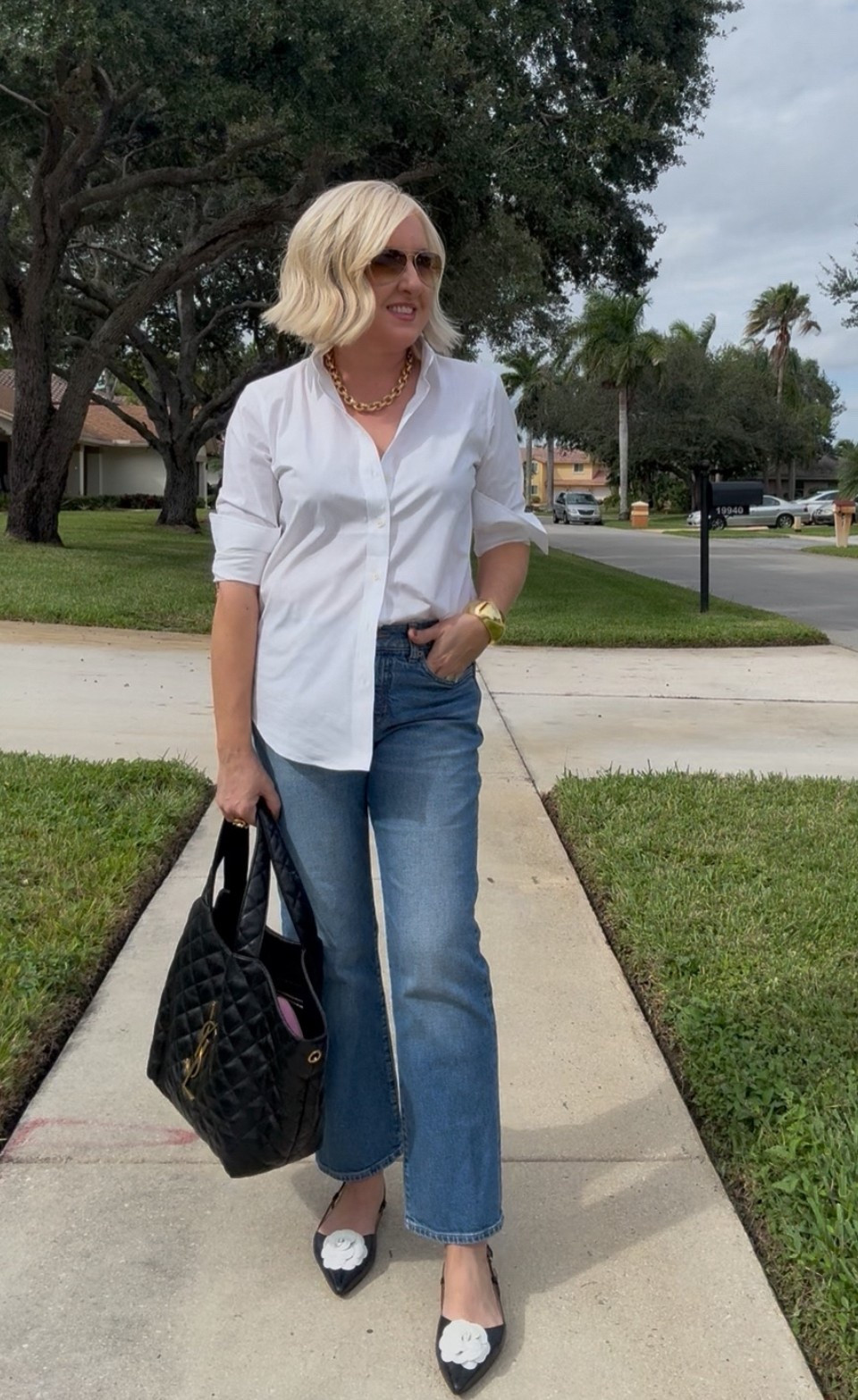 Simple, classic pieces with a touch of fun in my floral pointed toe flats. 


#LTKShoeCrush #LTKStyleTip #LTKPetite