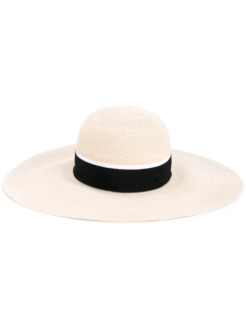 Maison Michel Blanche hat | Browns Fashion