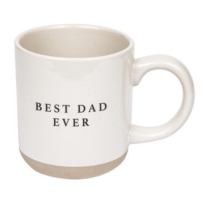 Best Dad Ever 14 oz Stoneware Coffee Mug - Sweet Water Decor | Target