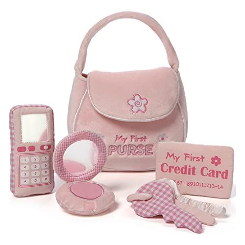 GUND Baby My First Purse Stuffed Baby Playset, 5 Piece, 8" | Amazon (US)