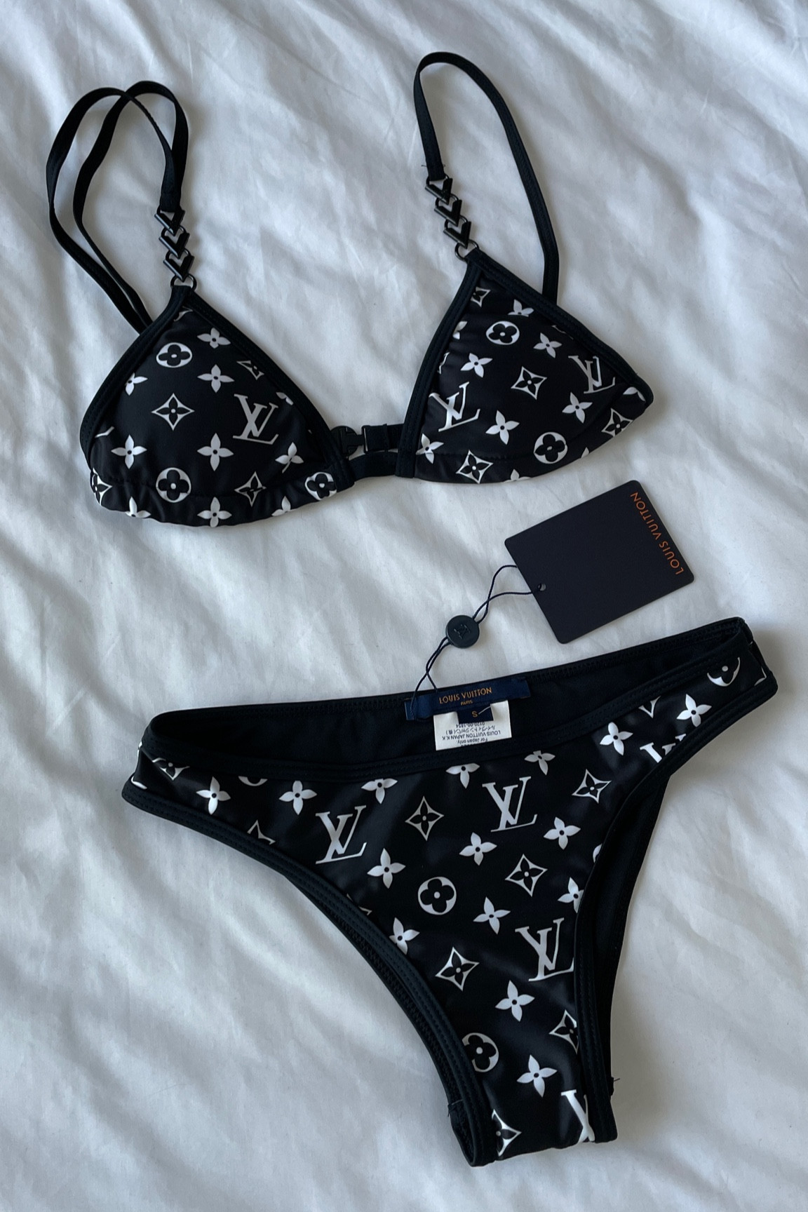 Louis Vuitton bikini dhgate 
Size up min 1 size 

#LTKunder100 #LTKunder50 #LTKsalealert