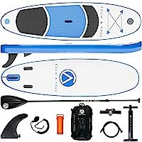 2022 Crew Axel Inflatable Paddle Board 10’33’6” Extra Wide & Lightweight (18lb) Paddle Board – Premi | Amazon (US)