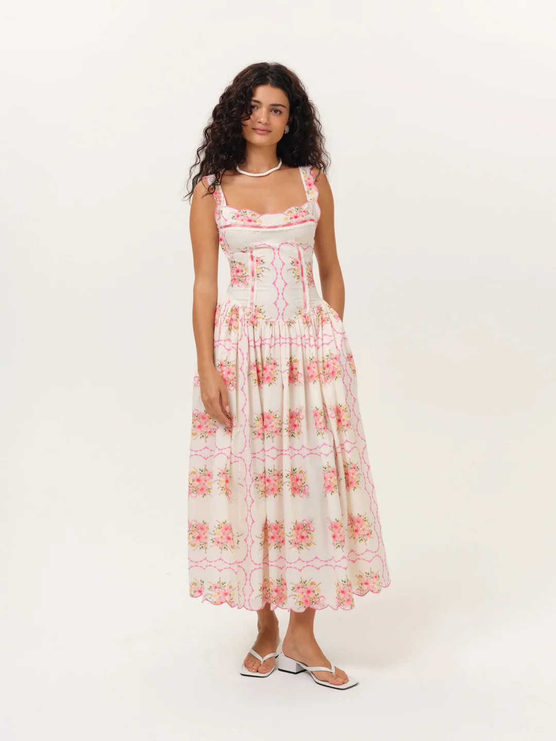 Tea Time Midi Dress | For Love & Lemons