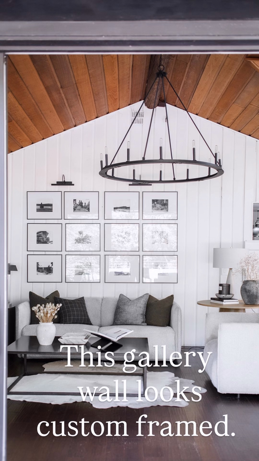 A good gallery wall can completely transform a room, and these black frames from Target made it easy to get that custom designer look without the designer price tag. I love how the simple black-and-white artwork adds contrast, texture, and interest while still keeping the space calm and neutral.

Tap to shop the frames and recreate the look in your own home.

#targetfinds #targethome #gallerywall #homedecor #modernorganic #neutralhome #livingroomdecor #targetstyle #interiordesign #homesweethome

#LTKHome