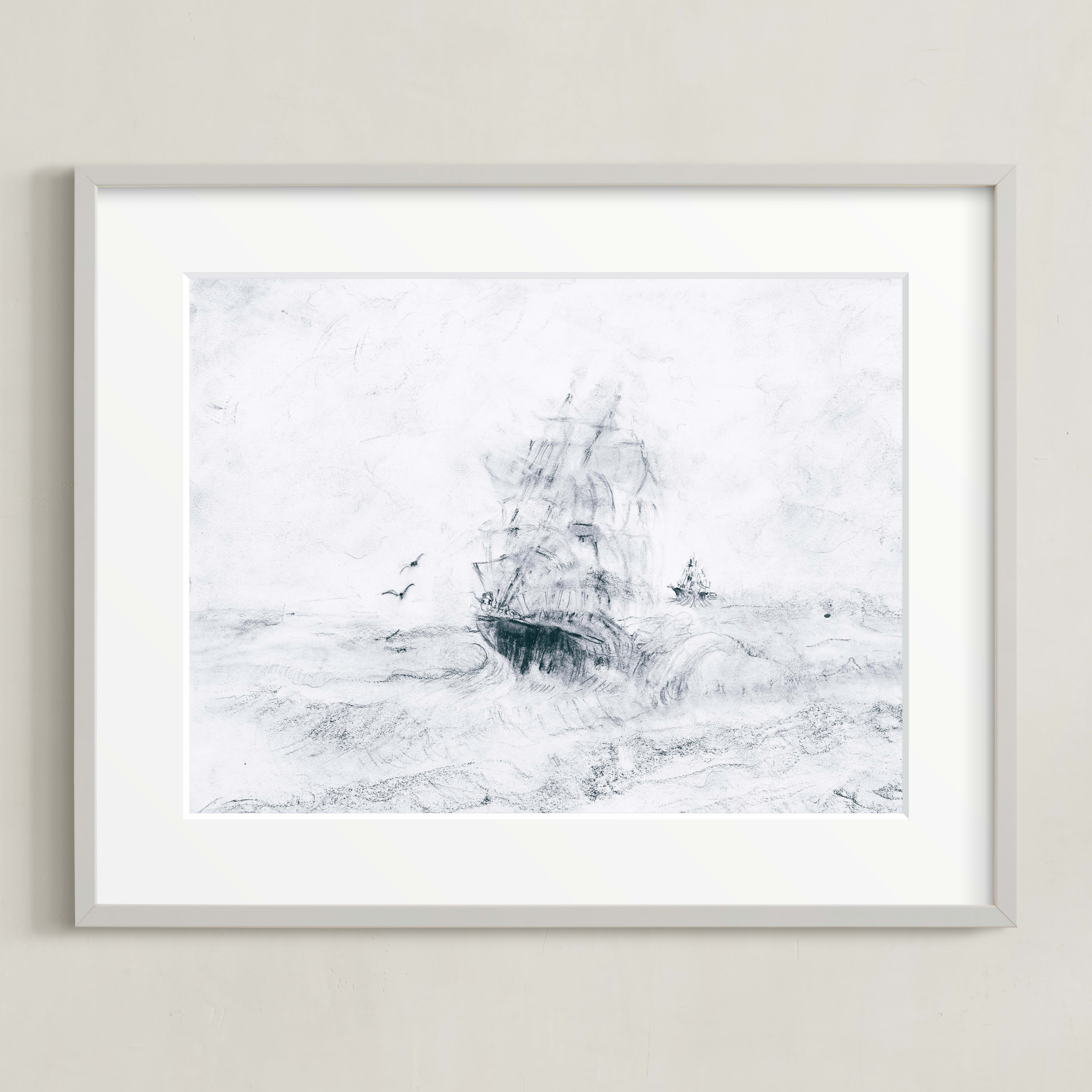 "Seaworthy" - Drawing Limited Edition Art Print by Ramnik Velji. | Minted