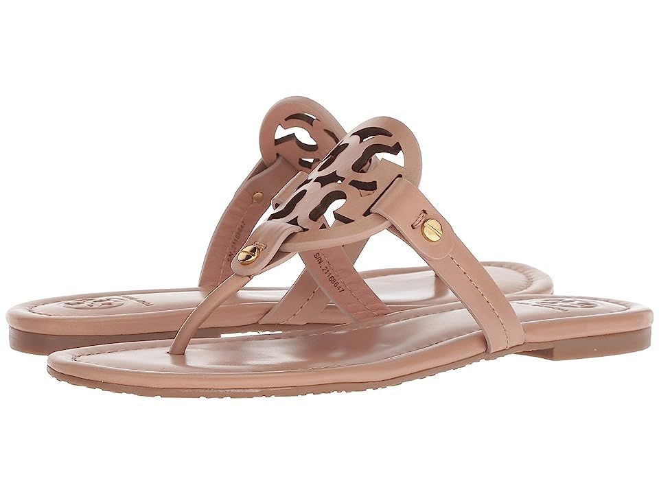 Tory Burch Miller Flip Flop Sandal (Light Makeup) Women's Shoes | Zappos