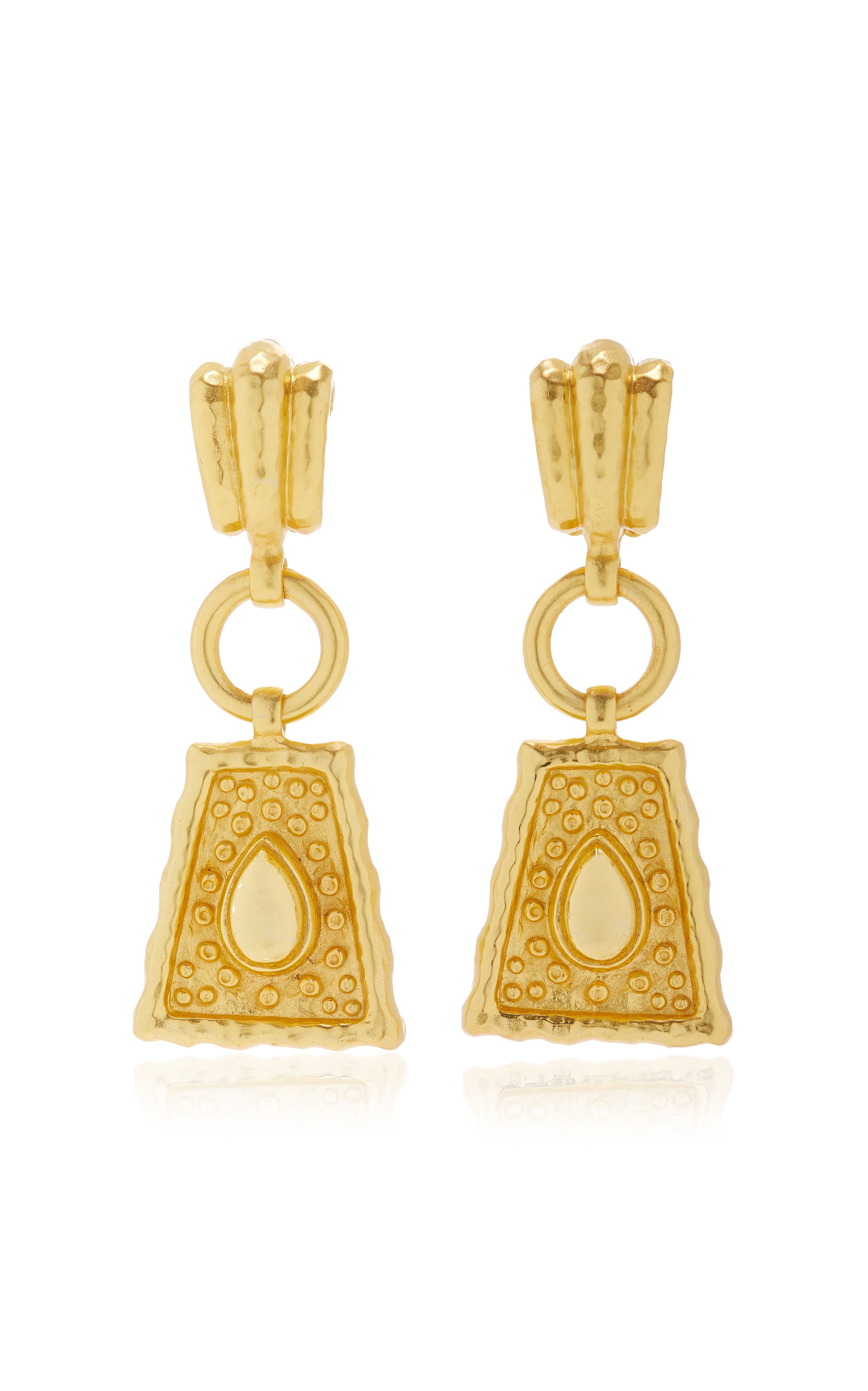 Mayan 24K Gold-Plated Earrings | Moda Operandi (Global)