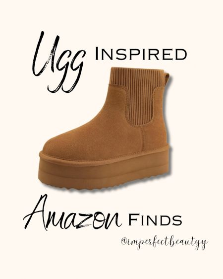 Platform Chelsea Boots 


Ugg boots, suede ankle boots, winter boots, fall boots, brown boots, gifts for her

#LTKshoecrush #LTKGiftGuide #LTKstyletip