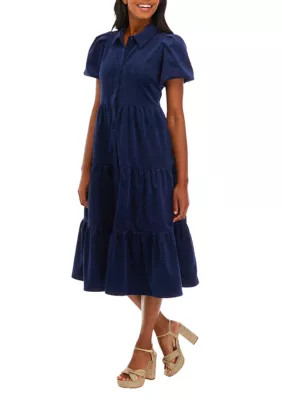 silky navy blue dress two piece homecoming dresses,cute homecoming dresses,hoco dress cheap –  SheerGirl