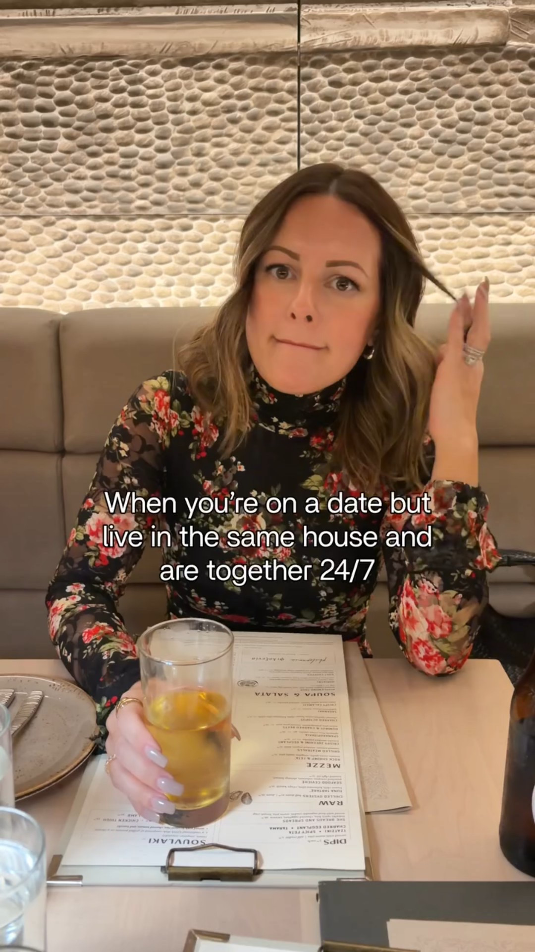 The silence is a nice change 😜😂

#marriedliferocks #parentnightout #datenightvibes #relatable #couplescontent