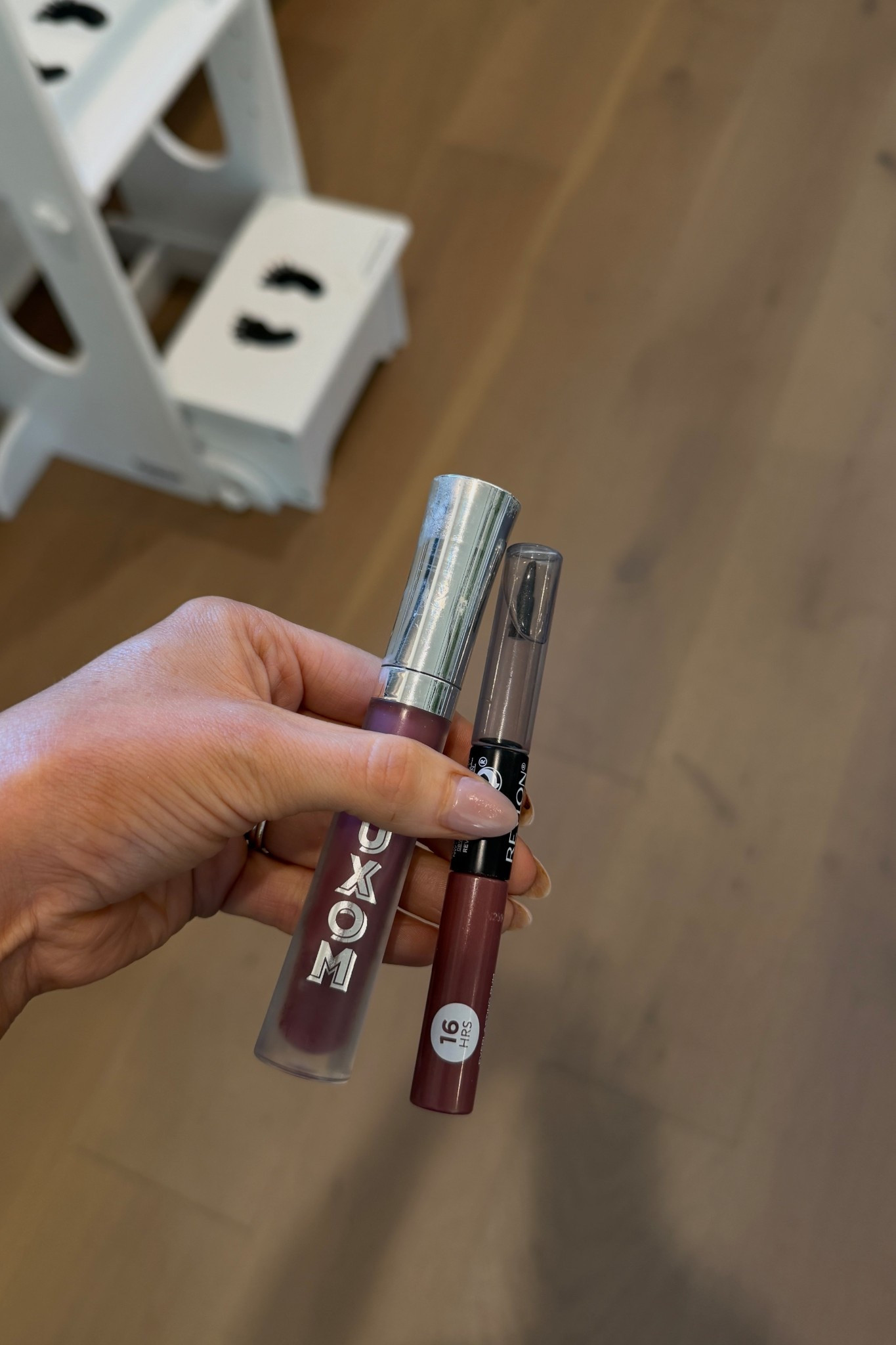 gloss: french martini // lipstick: everlasting rum