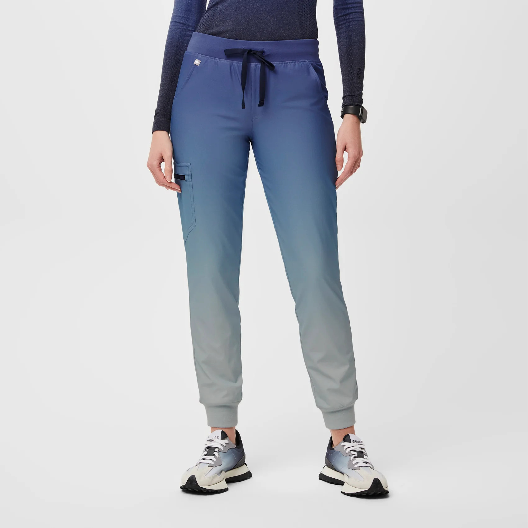 Women's Zamora™ FREEx™ Jogger Scrub Pants - Ombre Ocean Mist · FIGS | FIGS