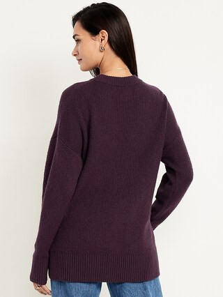 SoSoft Crew-Neck Tunic Sweater | Old Navy (US)