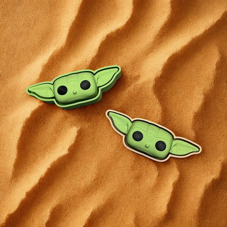 Baby Yoda Grogu Clicker Fidget | Etsy (Global)