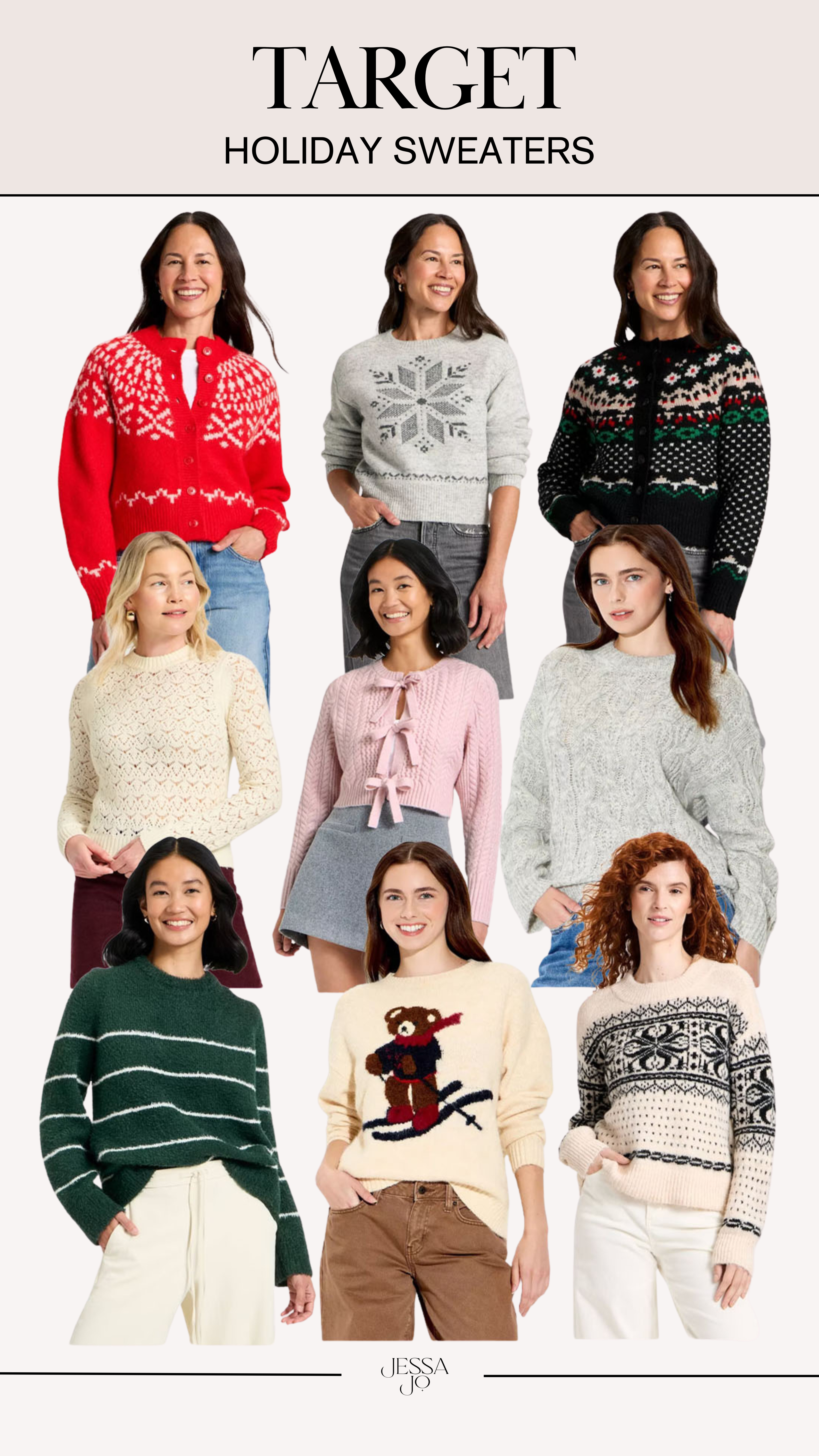 Target Holiday Sweater | Target Holiday Outfits | Christmas Sweaters 

 #LTKHoliday #LTKSeasonal #LTKStyleTip