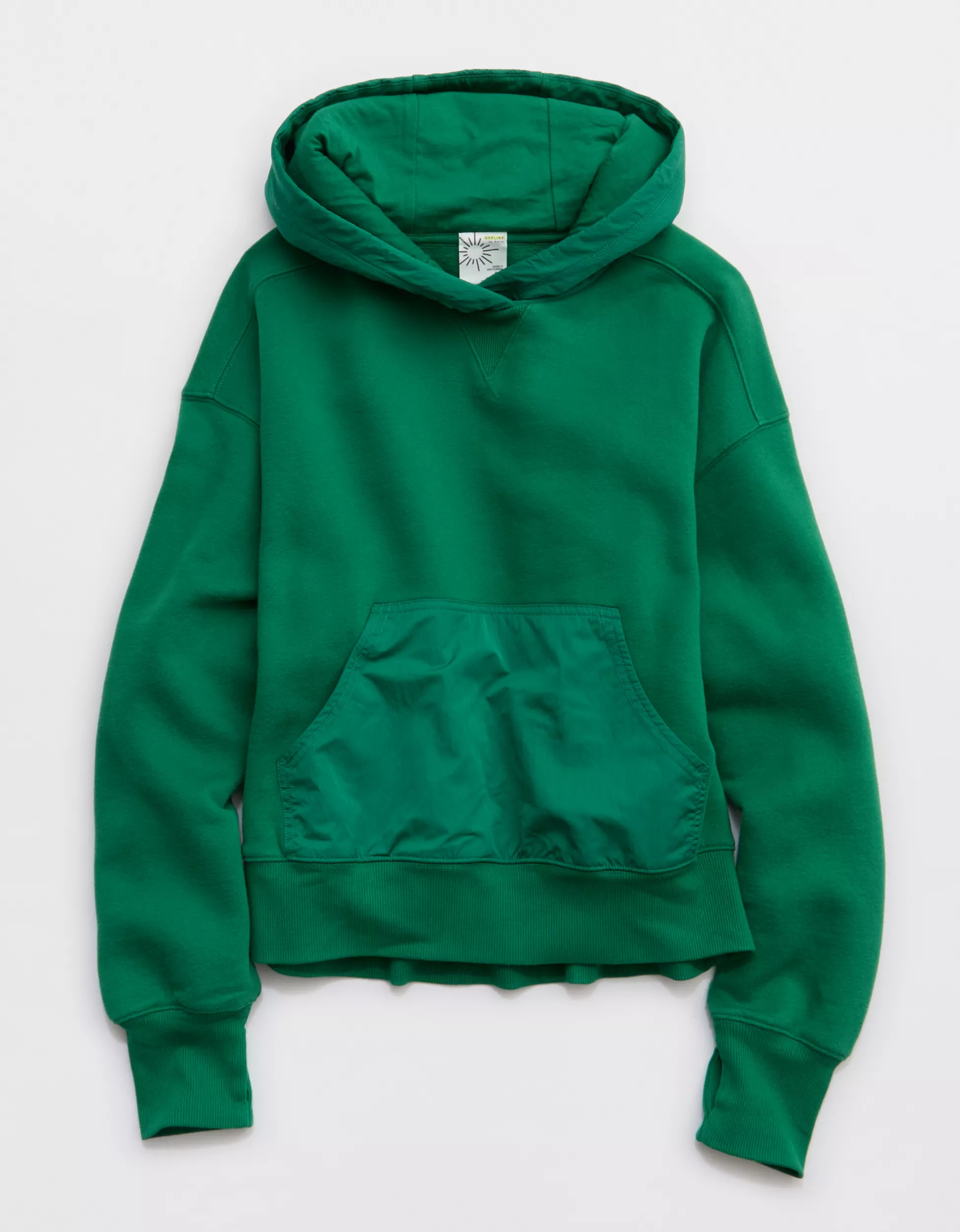 OFFLINE By Aerie Cloud Fleece Nylon Hoodie | Aerie