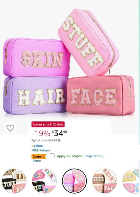 Stoney clover look 4 less make up travel bags unde $40 

#LTKbeauty #LTKCon #LTKxPrime