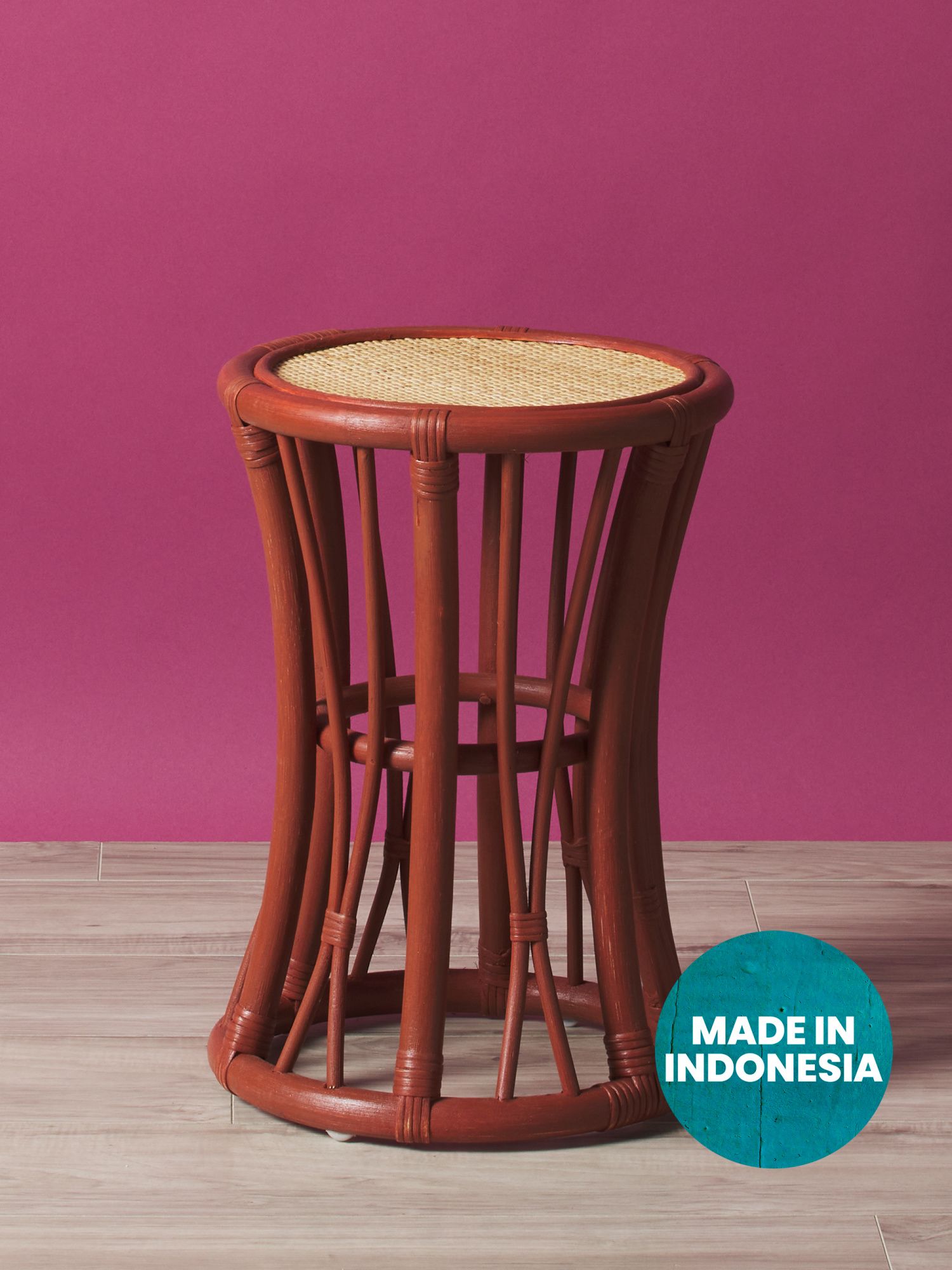 19in Rattan Side Table | Accent Furniture | HomeGoods | HomeGoods