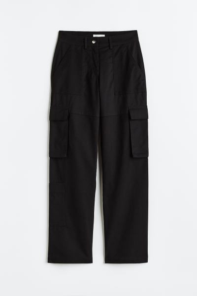Straight cargo trousers | H&M (UK, MY, IN, SG, PH, TW, HK)