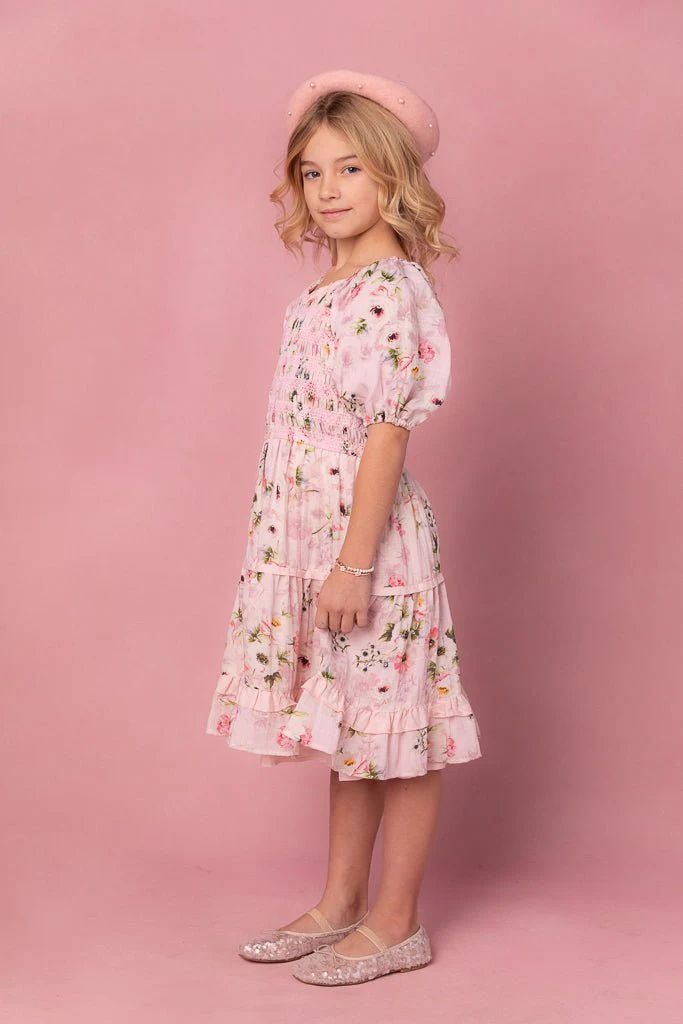 Mini Roselyn Dress in Pink | Ivy City Co