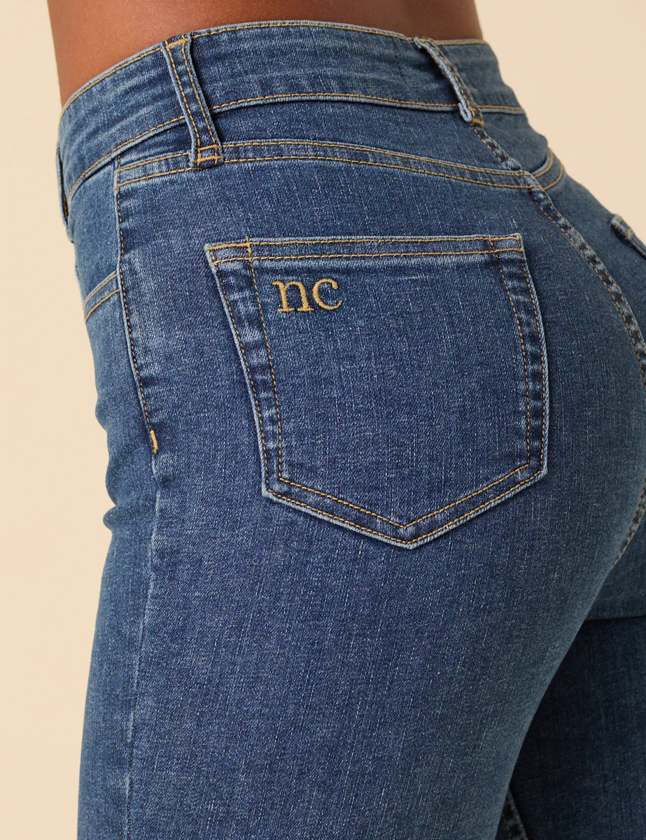 Blue Denim Capri Trousers | Nobody's Child