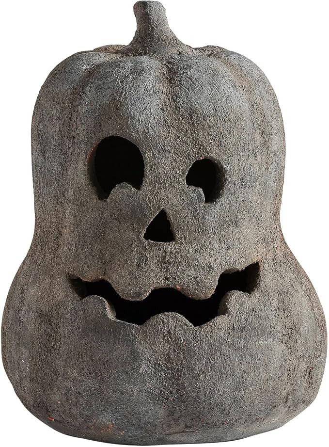 Halloween Decor-Fall Decorations-Terracotta Pumpkins-Terracotta Jack O Lantern Pumpkin-Halloween ... | Amazon (US)