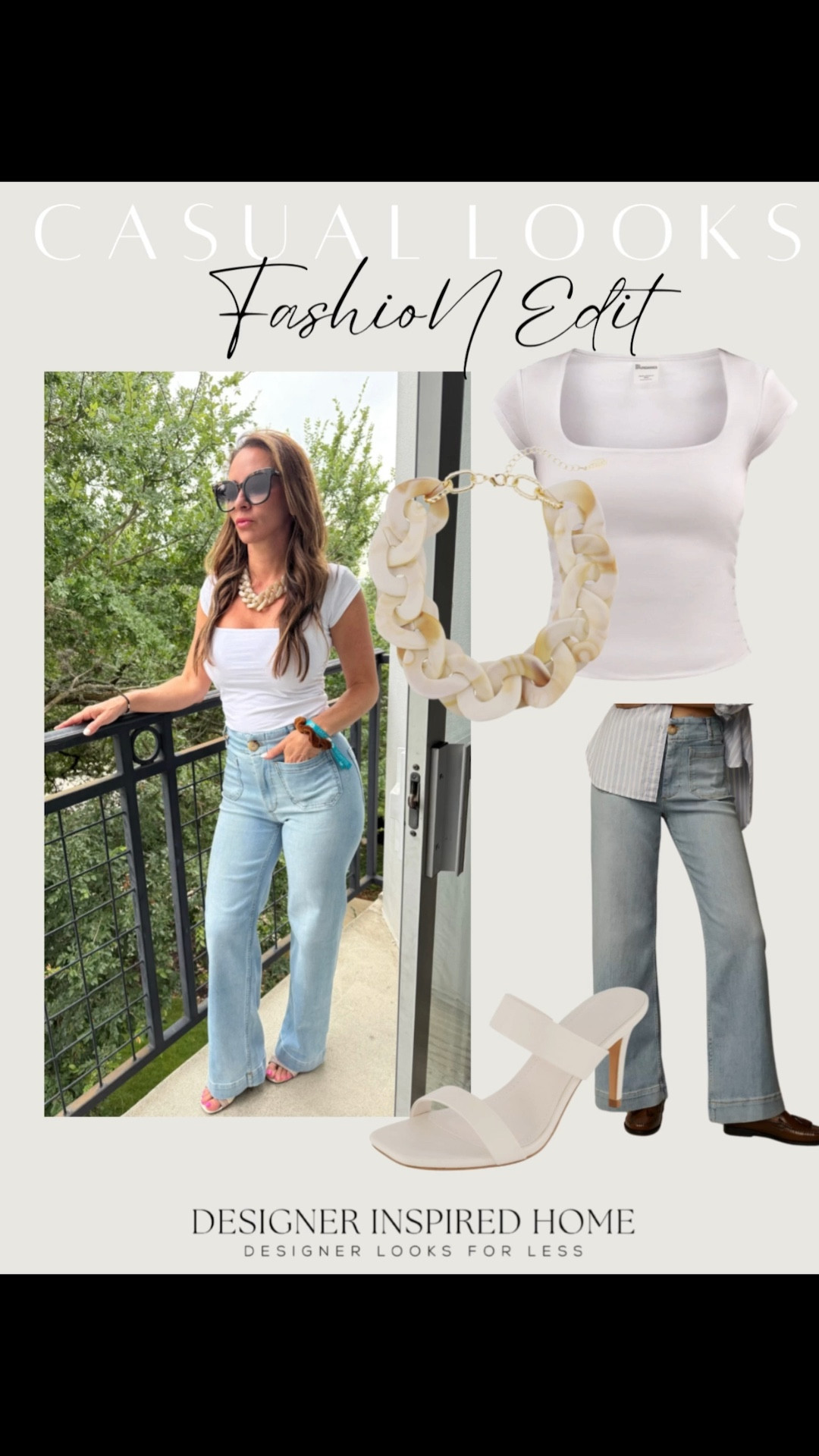 Casual outing outfit inspo! 

#LTKOver40 #LTKPetite #LTKStyleTip