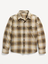 Soft-Brushed Flannel Pocket Shirt for Boys | Old Navy (US)
