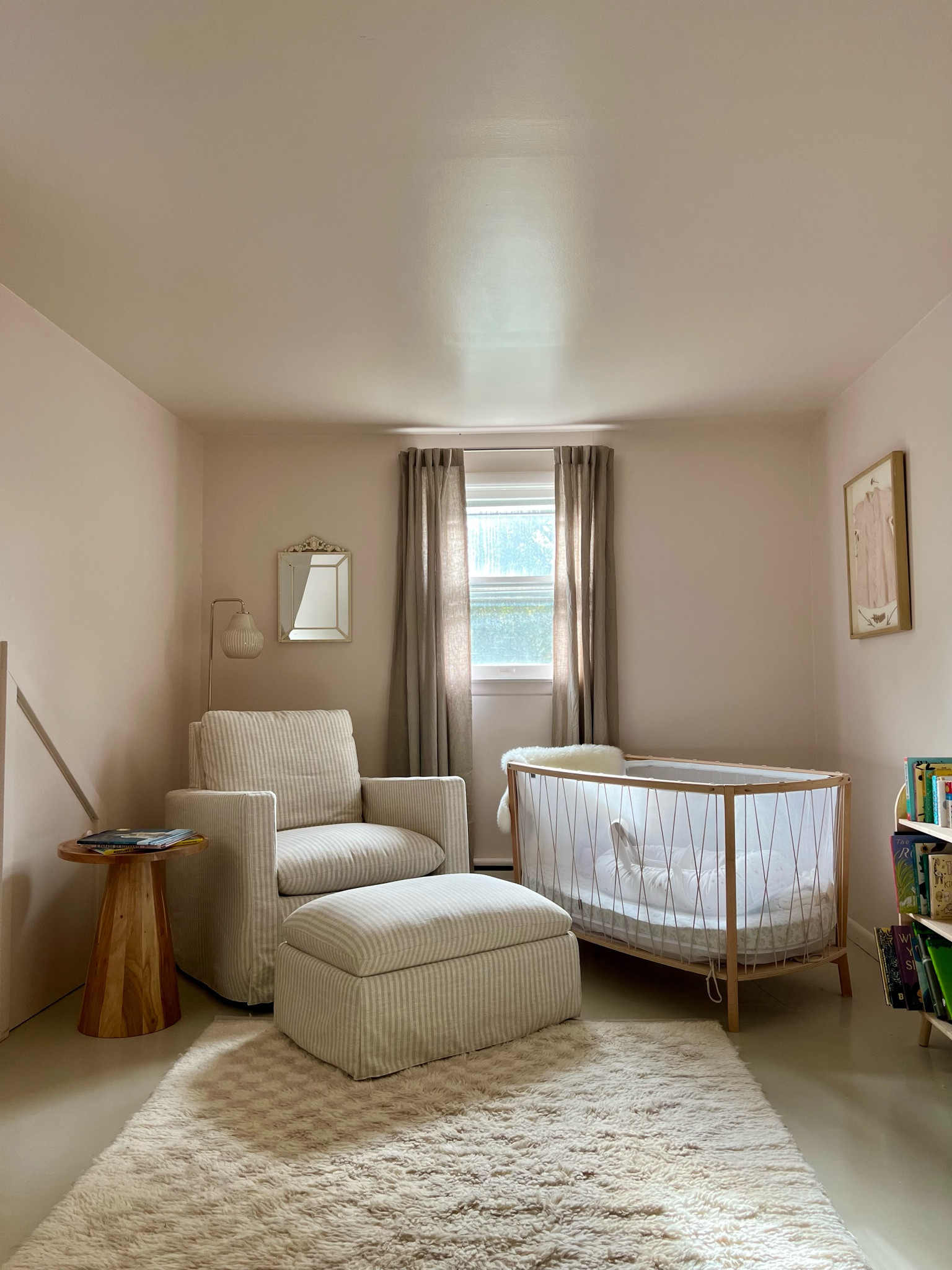 Baby girls nursery! Comfiest rocking chair ever created and I love the stripes  


#LTKHome #LTKBaby