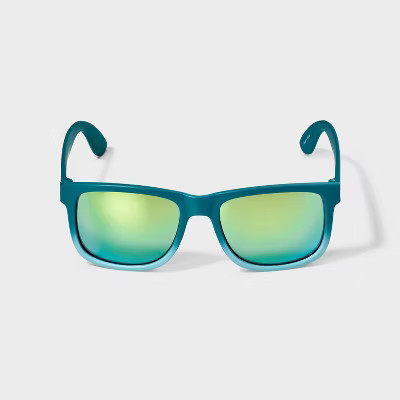 Boys' Sunglasses - Cat & Jack™ Dark Teal Green | Target