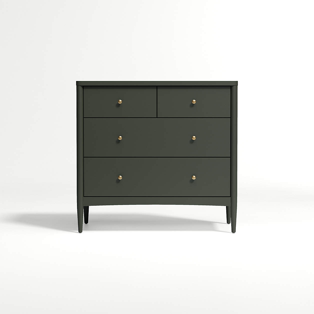 Hampshire Natural Brown Wood 6-Drawer Wide Kids Dresser + Reviews | Crate & Kids | Crate & Barrel