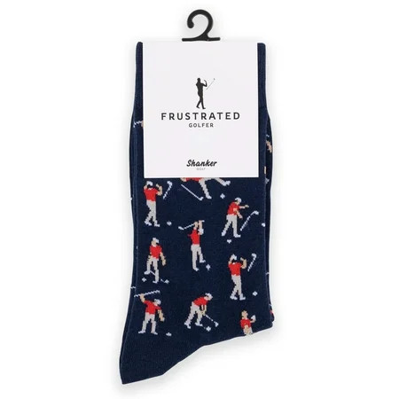 Shanker Golf Socks - Funny Angry Golfer Socks - Funny Golf Gift for Men - 1 Pair per Pack - Size 10-13 Socks | Walmart (US)