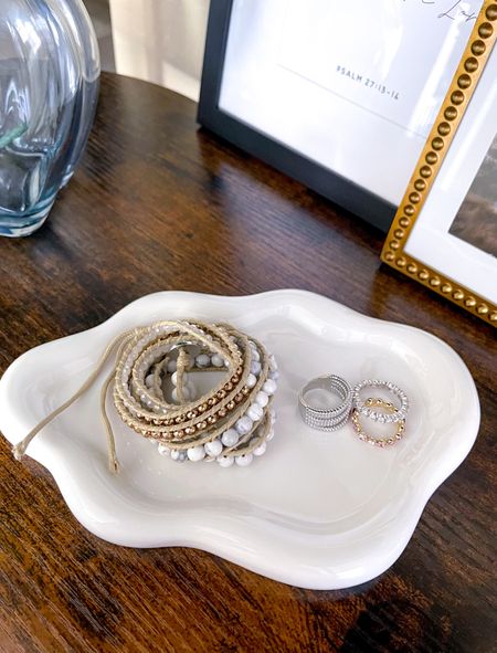 This cloud jewelry tray is so cute and quite big. Great Mother’s Day gift. On sale now for $6.69





Ceramic Jewelry Tray Trinket Dish, Decorative Cloud Vanity Key Tray for Women, Ring Holder Dish, Cute White Jewelry Plate Bowl Room Decor Aesthetic, Birthday Mother's Day Christmas Gift 
Mother’s Day Gifts 

#LTKGiftGuide #LTKbeauty #LTKsalealert #LTKhome