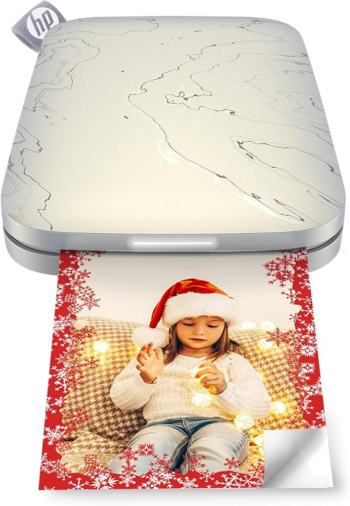 HP Sprocket Select 2.3x3.4 Instant Photo Printer, Print Pictures on Zink Sticky-Backed Paper from... | Amazon (US)