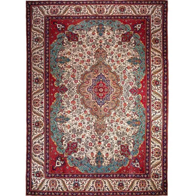 Brielynn One-of-a-Kind 4'10" x 10'1" 1970s Area Rug in Red/Blue/White | Wayfair North America
