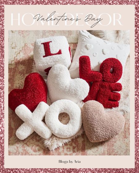 Valentines pillows. Valentines home decor. Valentine’s Day decor 

#LTKSeasonal #LTKhome #LTKFind