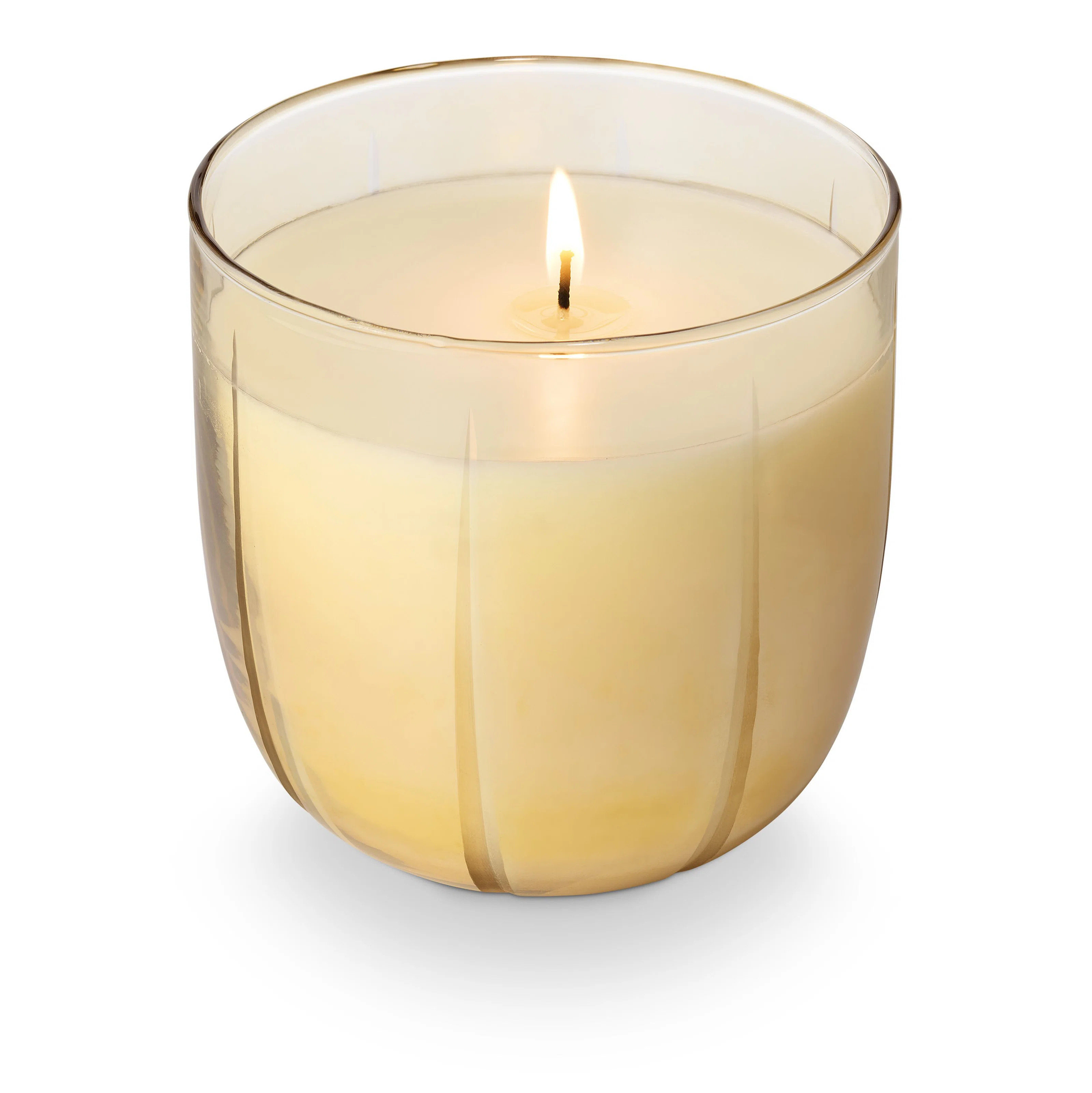 Glittering Garland Large Glitz Glass Candle | Wayfair North America