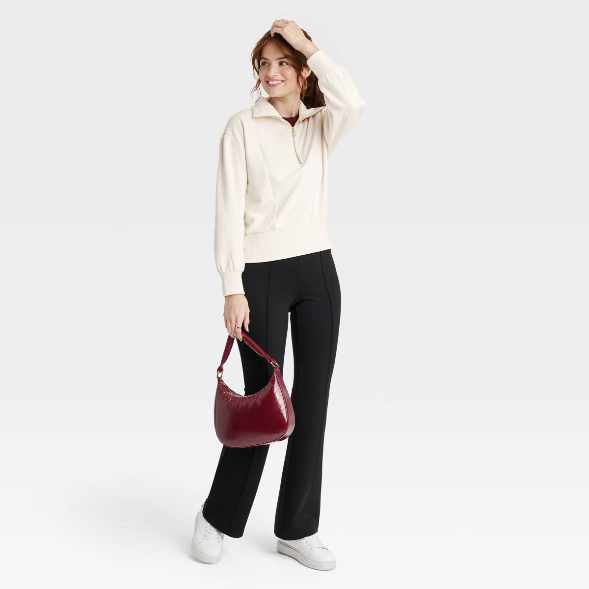 Women's Quarter Zip Sweatshirt - A New Day™ | Target