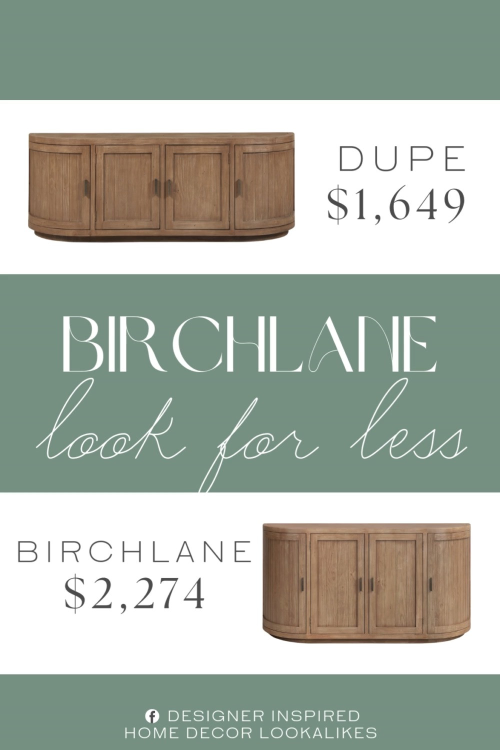 Inspired by Birch Lane Rudi Sideboard. Modern Storage Cabinet. Living Room Sideboard. Bedroom Storage Cabinet. Wooden Storage Cabinet. Contemporary Media Console Cabinet. Modern Classic Cabinet.  

Home more affordable option find copy cat similar look for less budget friendly affordable cheap cheaper beautiful pretty. Clearance sale coupon code discount code promo code luxury lookalike look a like Inspo inspiration inspired by idea ideas Love like these? I share multiple every day in my FB group.
#birchlaneinspired #sideboard #woodencabinet #storageinspo #mediaconsole #storagecabinet #furniturefinds #modernstorage #furnitureinspo 

 #LTKHome